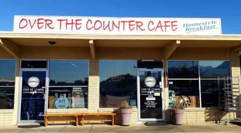 Over the Counter Cafe Entrance