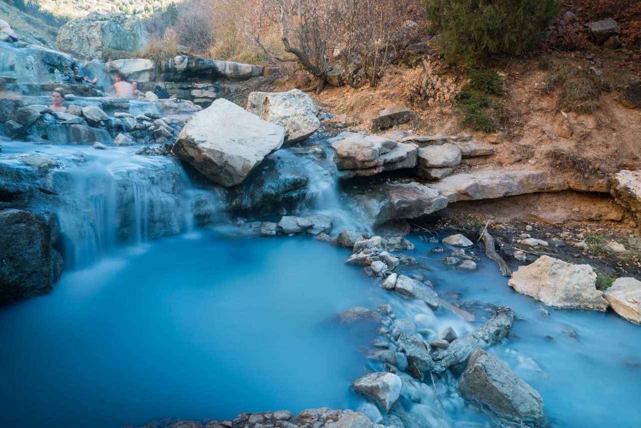 Diamond Fork Hot Springs - one of the hidden gems in Utah.
