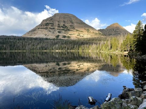 Mirror Lake - One of the hidden gems in Utah