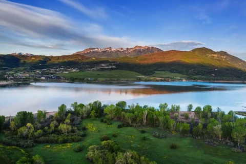 Pineview Reservoir - one of the hidden gems in Utah.